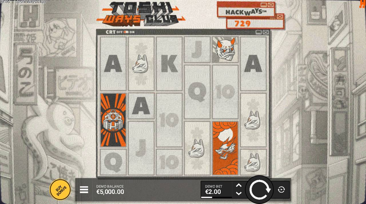 Toshi Ways Club (Hacksaw Gaming) Image 2